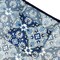 Wrapables Large & Small Foldable Tote Nylon Reusable Grocery Bags, Set of 2, Floral Mosaic